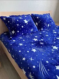 Постільна білизна євро велюрова Crowm Print 7 21729 200х230 см