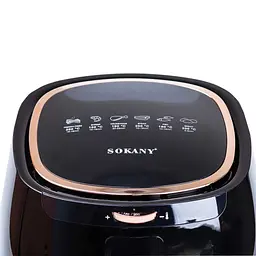 Мультипіч-аерофритюрниця Sokany SK-8027 6,5 л - мініатюра 3