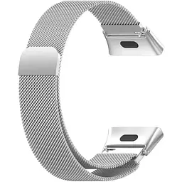Ремінець DK для Xiaomi Redmi Watch 3 Metal Milanese Loop Magnetic (silver) - мініатюра 2