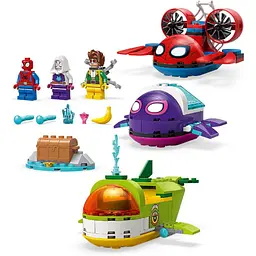 Конструктор LEGO Super Heroes Marvel Павук: Підводні транспортні засоби 154 деталі (11207) - мініатюра 2
