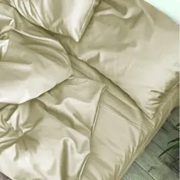 Підковдра MirSon Satin Light Pro 10-014 110х140 см Soft yellow (2200010175448) - мініатюра 2