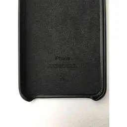 Оригінальний шкіряний чохол Apple Leather Case для iPhone XS Max (6.5") Black (MRWT2ZM/A) - мініатюра 8
