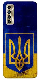 TPU чохол Demsky Український герб для TECNO Camon 17P