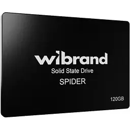 Твердотільний накопичувач SSD Wibrand 120Gb, Spider, SATA3, 2.5", 3D TLC, 550/460 МБ/с teh0019763