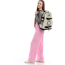 Рюкзак GoPack Education Teens 186 бежевий (GO25-186L-4) - мініатюра 13