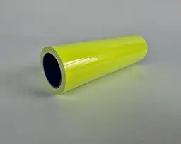 Паперовий цінник, великий, жовтий, 25x35 мм, намотка 4,5 м, 5 шт, для магазину і торгівлі - мініатюра 2