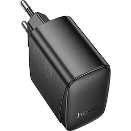 Мережевий зарядний пристрій Hoco CS63A Bright Black PD65W (638470) [163531] - мініатюра 4