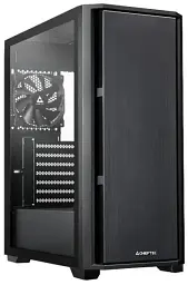 Корпус Chieftec Pro Midi TG, чорний, без БП, ATX/MicroATX/Mini ITX, 1xType-C/1xUSB 3.0/2xUSB 2.0, макс. CPU - 165 мм /