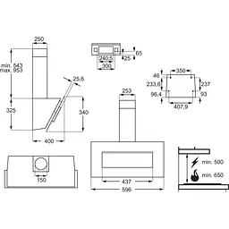 Витяжка похила Electrolux LFV326Y [142641] - мініатюра 5
