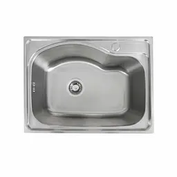 Кухонна мийка з нержавіючої сталі Platinum САТІН 5843 (0,6/210 mm), Satin