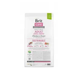 Сухий корм Brit Care Dog Sustainable Adult Small Breed для собак малих порід, з куркою та комахами, 7 кг - мініатюра 5