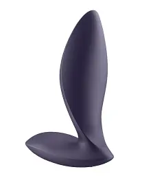 Анальна пробка з вібрацією Satisfyer - Power Plug, синій - мініатюра 4