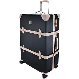 Валіза Semi Line 28" L Black/Pink Cream (T5671-4)