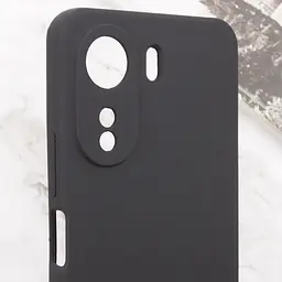 Чохол Silicone Cover Lakshmi Full Camera (AA) для Oppo A60 4G Чорний / Black - мініатюра 5