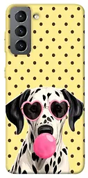 TPU чохол Demsky Pinky dolmatin для Samsung Galaxy S21 FE