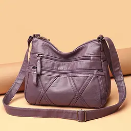 Сумка Italian Bags Century 25x11x19 см Пурпуровий (id_1019) - мініатюра 2