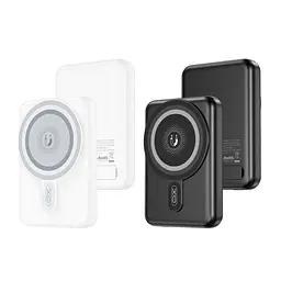 Універсальна мобільна батарея XO PR264 Magnetic 15W + PD20W with holder 10000mAh Чорний
