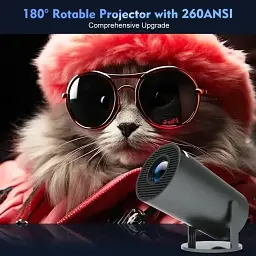 Смарт Проектор MAGCUBIC HY300 PRO 4K Android 11 HD BT5.0 Dual Wi-Fi Домашній кінотеатр - мініатюра 5