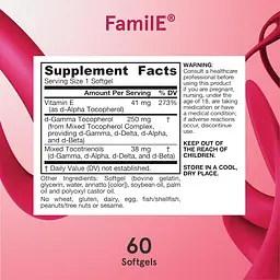 Вітамін Е Jarrow Formulas Famil-E 60 капсул - мініатюра 7