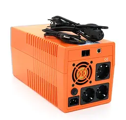 Джерело безперебійного живлення Makelsan Lion StandbyL 2200VA 1320W, 3xSchuko, 2x12V9Ah - мініатюра 2