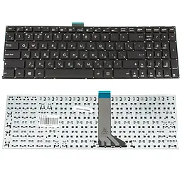 Клавіатура для ноутбука ASUS (X502 X551 X553 X555 S500 TP550) rus чорний без фрейму без кріплень