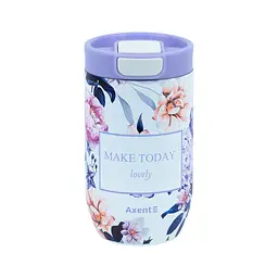 Термокружка Axent 350 мл Violet Whispers (8721-10-A) - мініатюра 1