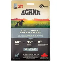 Сухий корм для собак ACANA Adult Small Breed Recipe 340 г (0064992523350)