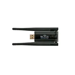 Підсилювач сигналу Wi-Fi Repeater USB 2.4G з антенами, активний ретранслятор до 20 м 100 Мбіт/с - мініатюра 5