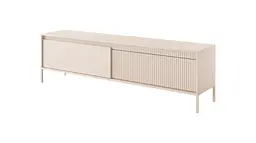 Тумба під телевізор Perfect Home Сенсо / Senso 2-дверна 2D/187 Беж (PFH-091110) - мініатюра 5