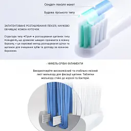 Насадки для зубної щітки Dr.Bei EB-N0202 Cleaning 2 pieces NUN4034RT - мініатюра 5