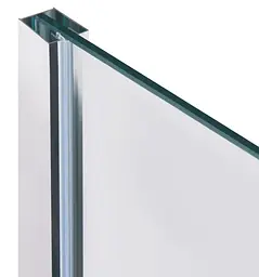 Душова перегородка Qtap Walk-In Standard CRM2011.C8 110х200 см, скло Clear 8 мм, покриття CalcLess - мініатюра 2