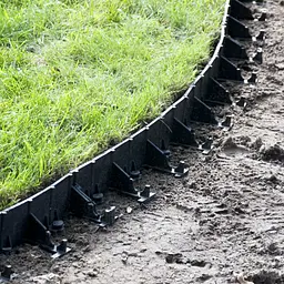 Бордюр садовий Bradas RIM-BORD 58х1000 мм, чорний (OBRB58) - мініатюра 4