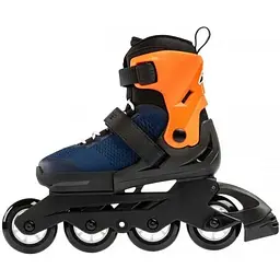 Ролики Rollerblade Microblade 2023 36.5-40 Blue/Orange (1012-07221900-174-36.5-40) - мініатюра 2
