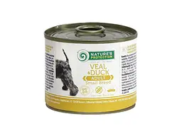 Консерви для собак Nature's Protection Adult small breed Veal&Duck 400 г (KIK45096)