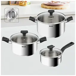 Набір посуду Tefal Delicious, 6предметів, нержавіюча сталь, бакеліт, скло (B925S655) - мініатюра 8