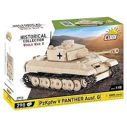 Конструктор Cobi Друга Світова Війна Танк Panzer V Пантера, 298 деталей (COBI-2713)