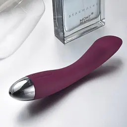 Вибратор Svakom Amy точки - G, 17х3 см. фиолетовый - миниатюра 4