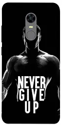 Чохол Demsky Never give up для Xiaomi Redmi 5 Plus / Redmi Note 5 (Single Camera)