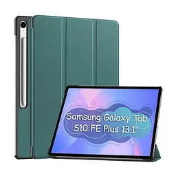 Чохол до планшета BeCover Smart Case Samsung Galaxy Tab S10 FE Plus (SM-X620/SM-X626) 13.1" Dark Green (713383)
