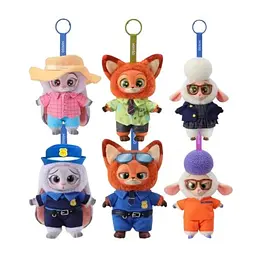 Іграшка-сюрприз м’яка Брелок Зоотрополіс Zootopia у коробці 20 см - мініатюра 2