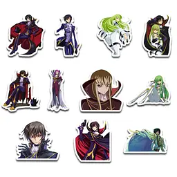 Стікерпак GeekLand Code Geass 45 штук (SP CG 01) - мініатюра 3