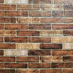 Панель стінова 3D 700ммx770ммx2мм BROWN (D) SW-00001910