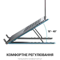 Підставка для ноутбука OfficePro LS320B Black (LS320B) - мініатюра 4