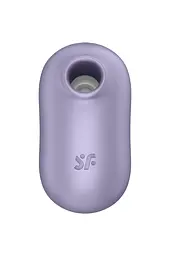 Вакуумний кліторальний стимулятор з вібрацією Satisfyer Pro To Go 2 ліловий - мініатюра 2