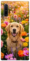 TPU чохол Demsky Flowery labrador для Samsung Galaxy Note 10