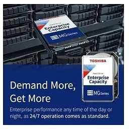 Жорсткий диск Toshiba MG10-D Series Enterprise 10TB MG10ADA10TE 3.5 SATA III - мініатюра 4