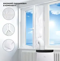 Мобільний кондиціонер TCL TAC-12CPB/MZWS WI-FI - мініатюра 7