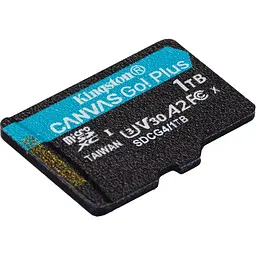 Карта пам'яті Kingston microSDXC Canvas Go! Plus 1TB Class 10 UHS-I U3 V30 A2 (SDCG4/1TBSP) [139174] - мініатюра 2
