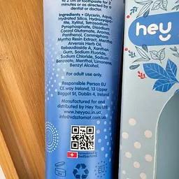 Зубная паста hey you Tartar Plaque Control от образования зубного налета и камня (фтор 1448 ppm) 100 мл - миниатюра 3