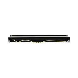 Патч-панель 24 порти NVC-PN-12/24 CAT5/CAT6 19" 1U екранована (73-00145) - мініатюра 3